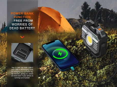 Fenix CL28R Multifunctional Outdoor LED Lantern - Magnadyne
