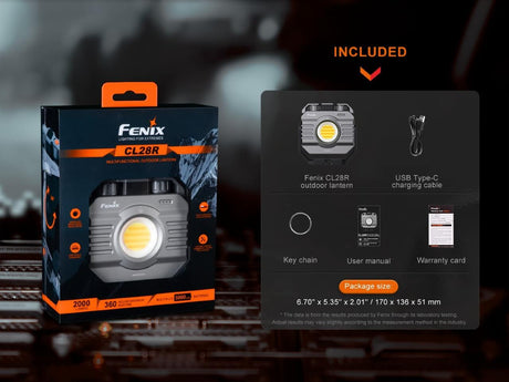 Fenix CL28R Multifunctional Outdoor LED Lantern - Magnadyne