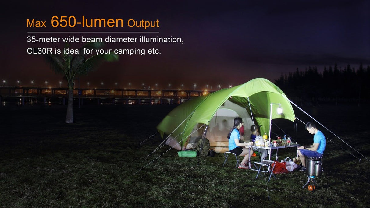 Fenix CL30R LED Camping Lantern - Magnadyne