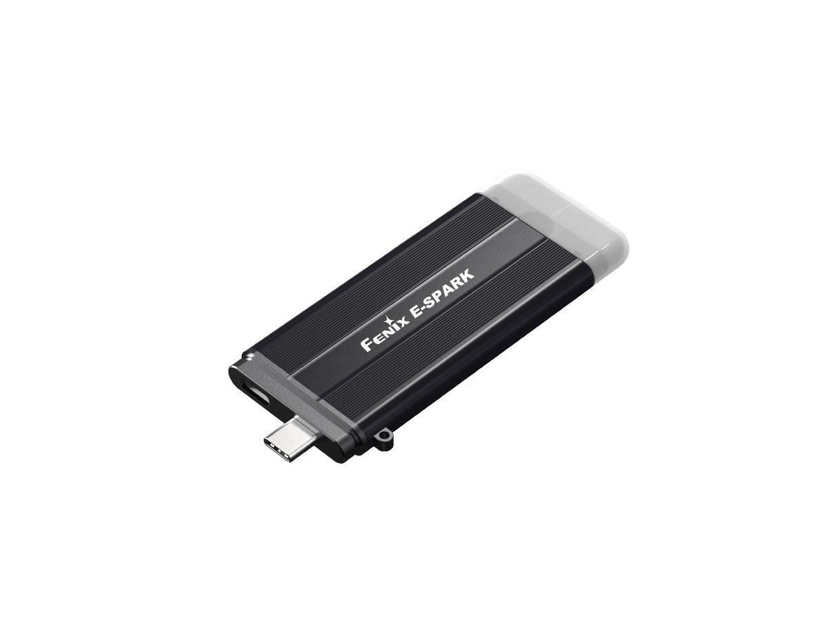 Fenix E - SPARK Ultra - Thin Powerbank LED Flashlight - Magnadyne