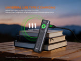 Fenix E08R UE Multi-Light EDC Flashlight With Red Light & Green Laser - Magnadyne