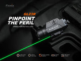 Fenix GL23R Green Laser Tactical Light - Magnadyne