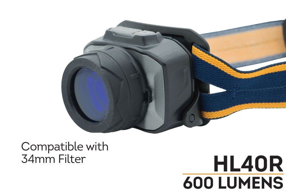 Fenix HL40R Focusable USB Rechargeable LED Headlamp - Magnadyne
