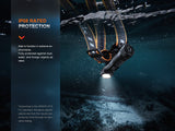 Fenix HM61R V2 Rechargeable LED Headlamp - 1600 Lumens - Magnadyne
