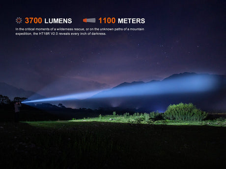 Fenix HT18R V2 Long-Range Hunting Flashlight - Magnadyne