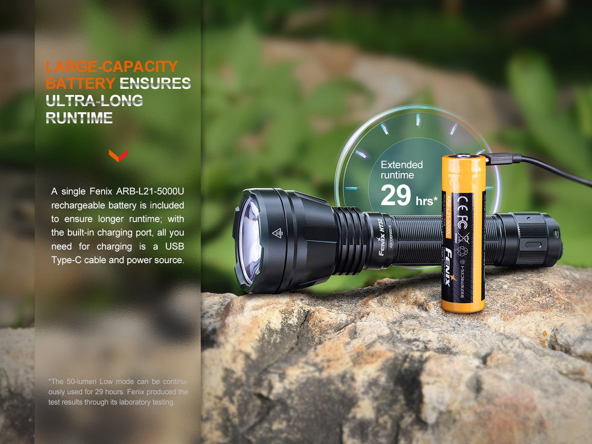 Fenix HT32 Hunting Flashlight with Red & Green Output - Magnadyne