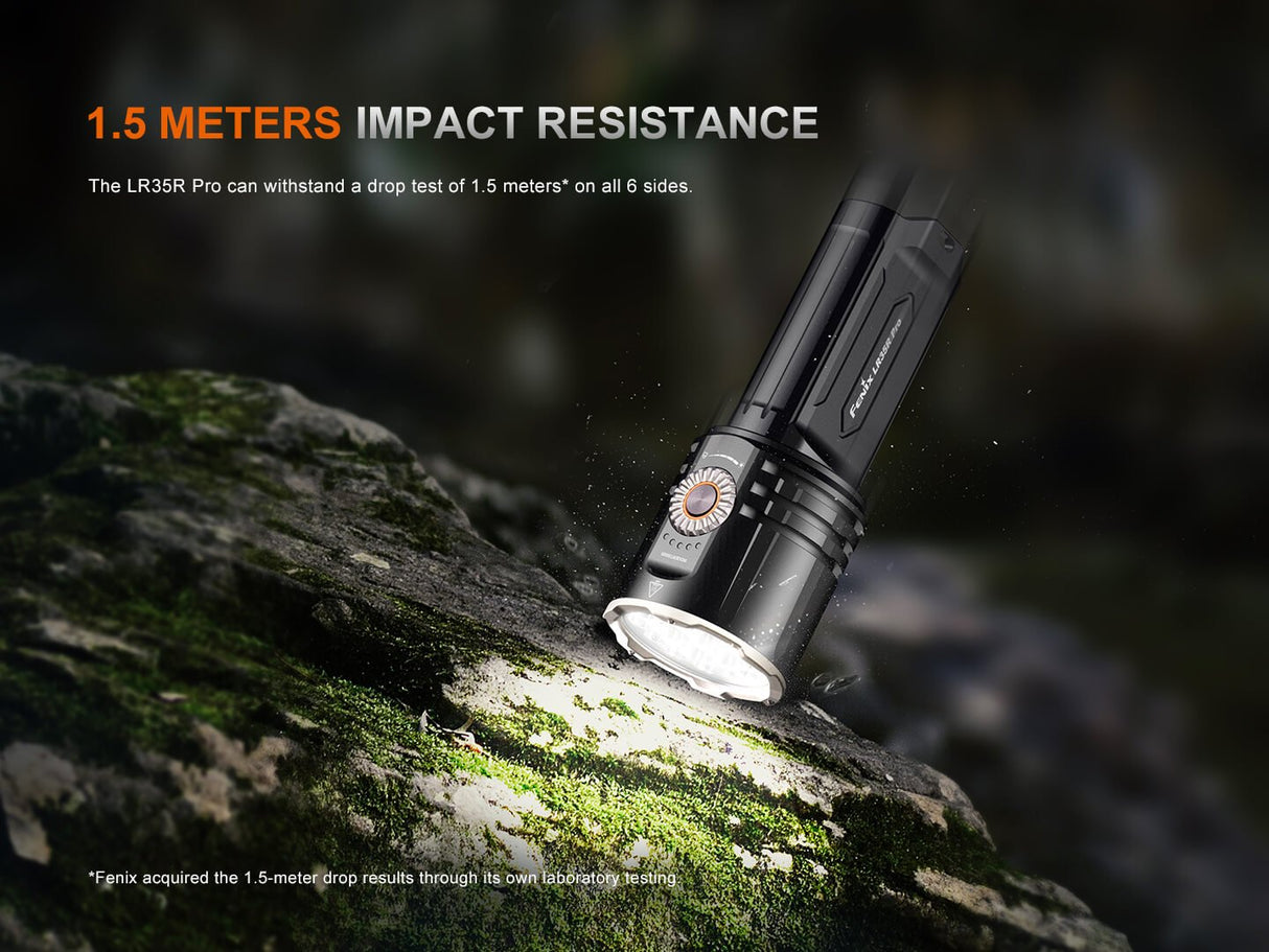 Fenix LR35R PRO Rechargeable Palm-Sized Searchlight - Magnadyne