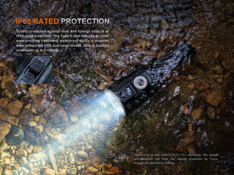 Fenix LR36R White Laser Searching Flashlight - Magnadyne