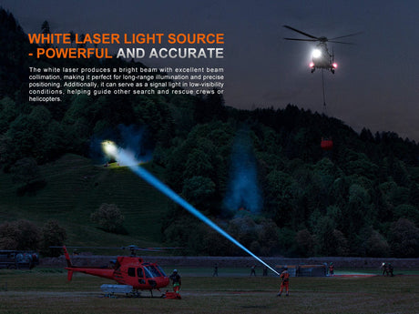 Fenix LR36R White Laser Searching Flashlight - Magnadyne