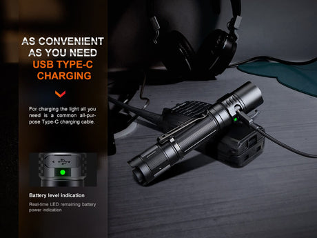 Fenix PD35R Compact Rechargeable Tactical Flashlight - Magnadyne