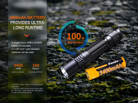 Fenix PD35R Compact Rechargeable Tactical Flashlight - Magnadyne