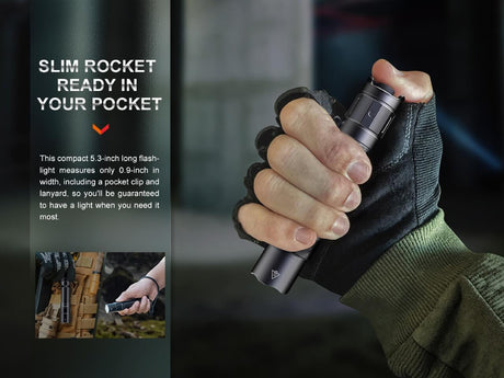 Fenix PD35R Compact Rechargeable Tactical Flashlight - Magnadyne