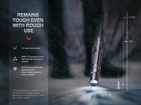 Fenix PD35R Compact Rechargeable Tactical Flashlight - Magnadyne