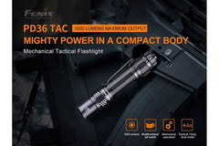 Fenix PD36 TAC Tactical Flashlight - 3000 Lumens - Magnadyne