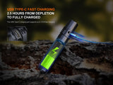 Fenix PD36R V2 Compact Rechargeable Tactical Flashlight - 1700 Lumens - Magnadyne