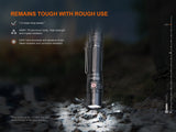Fenix PD36R V2 Compact Rechargeable Tactical Flashlight - 1700 Lumens - Magnadyne