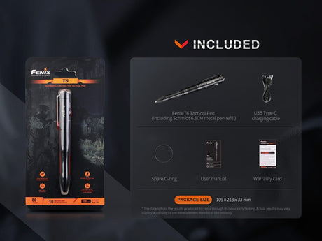 Fenix T6 Tactical LED Penlight - Magnadyne