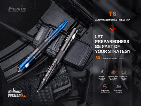 Fenix T6 Tactical LED Penlight - Magnadyne