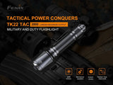 Fenix TK22 TAC Tactical Flashlight - 2800 Lumens - Magnadyne