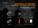 Fenix TK22 TAC Tactical Flashlight - 2800 Lumens - Magnadyne
