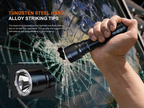 Fenix TK22R Rechargeable Tactical & Duty Flashlight - Magnadyne
