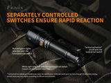 Fenix TK26R Tactical LED Flashlight - 1500 Lumens - Magnadyne