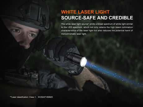 Fenix TK30R Tactical White Laser Rechargeable Flashlight - Magnadyne