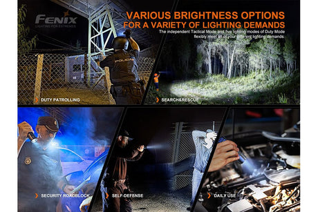 Fenix TK35UE V2.0 Flashlight - 5000 Lumens - Magnadyne