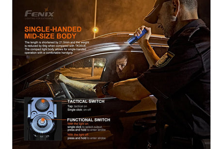 Fenix TK35UE V2.0 Flashlight - 5000 Lumens - Magnadyne