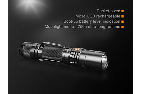Fenix UC35 V2.0 LED Rechargeable EDC Flashlight - Magnadyne
