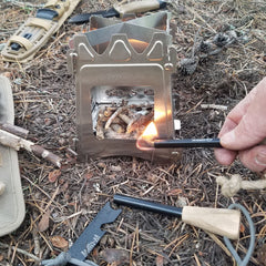 FireWick Torch Reusable Fire - Starting Tinder Tool with Multi - Use Bellows - Magnadyne