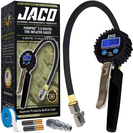 FlowPro® 2.0 Digital Tire Inflator with Pressure Gauge - 200 PSI - Magnadyne