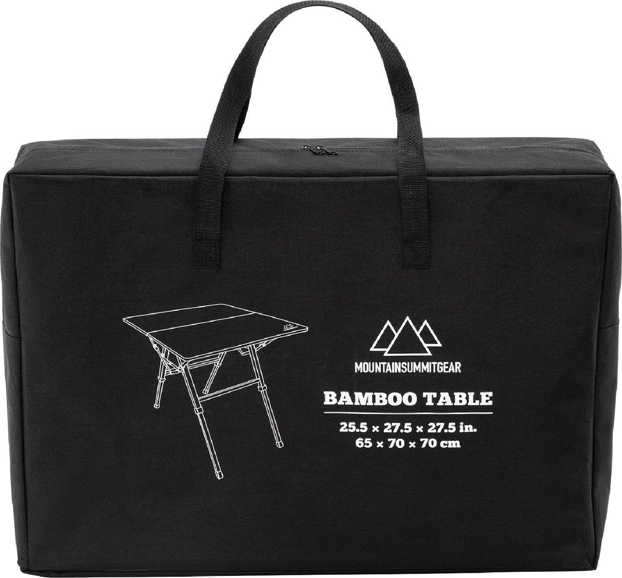 Foldable Bamboo Camping Table - Mountain Summit Gear - Magnadyne