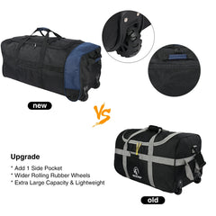 Foldable Duffle Bag with Wheels for Travel 85/120L - Magnadyne