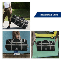 Foldable Duffle Bag with Wheels for Travel 85/120L - Magnadyne