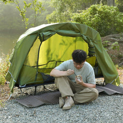 Folding Camping Tent cot for 1 Person - Magnadyne