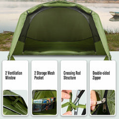 Folding Camping Tent cot for 1 Person - Magnadyne