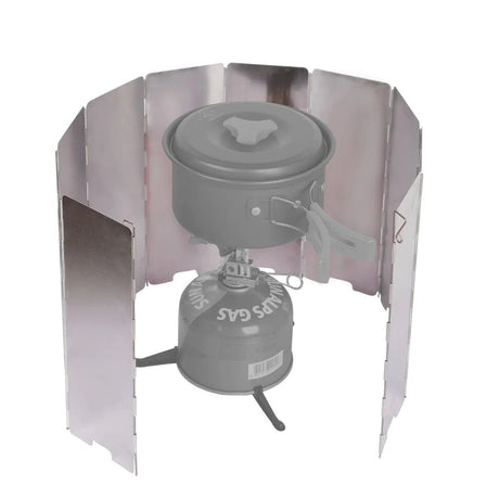 Folding Outdoor Stove Windscreen,9/10/12 Plates - Magnadyne