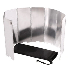 Folding Outdoor Stove Windscreen,9/10/12 Plates - Magnadyne