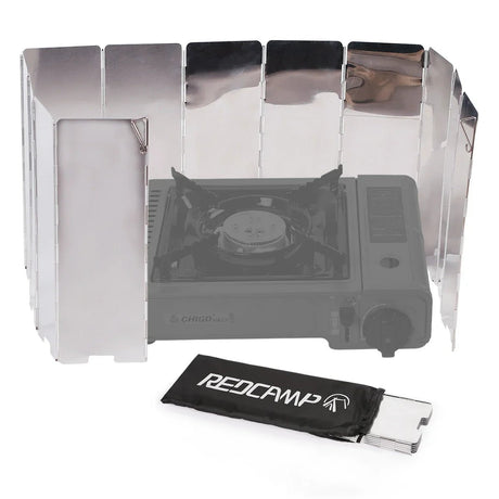 Folding Outdoor Stove Windscreen,9/10/12 Plates - Magnadyne