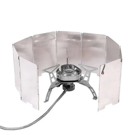 Folding Outdoor Stove Windscreen,9/10/12 Plates - Magnadyne