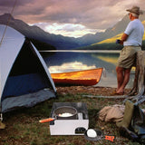 Folding Stainless Steel Stove Windscreen for Outdoor - Magnadyne