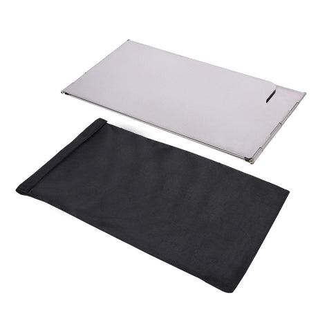 Folding Stainless Steel Stove Windscreen for Outdoor - Magnadyne