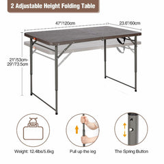 Folding Table 4 Foot with Resin Top - Magnadyne