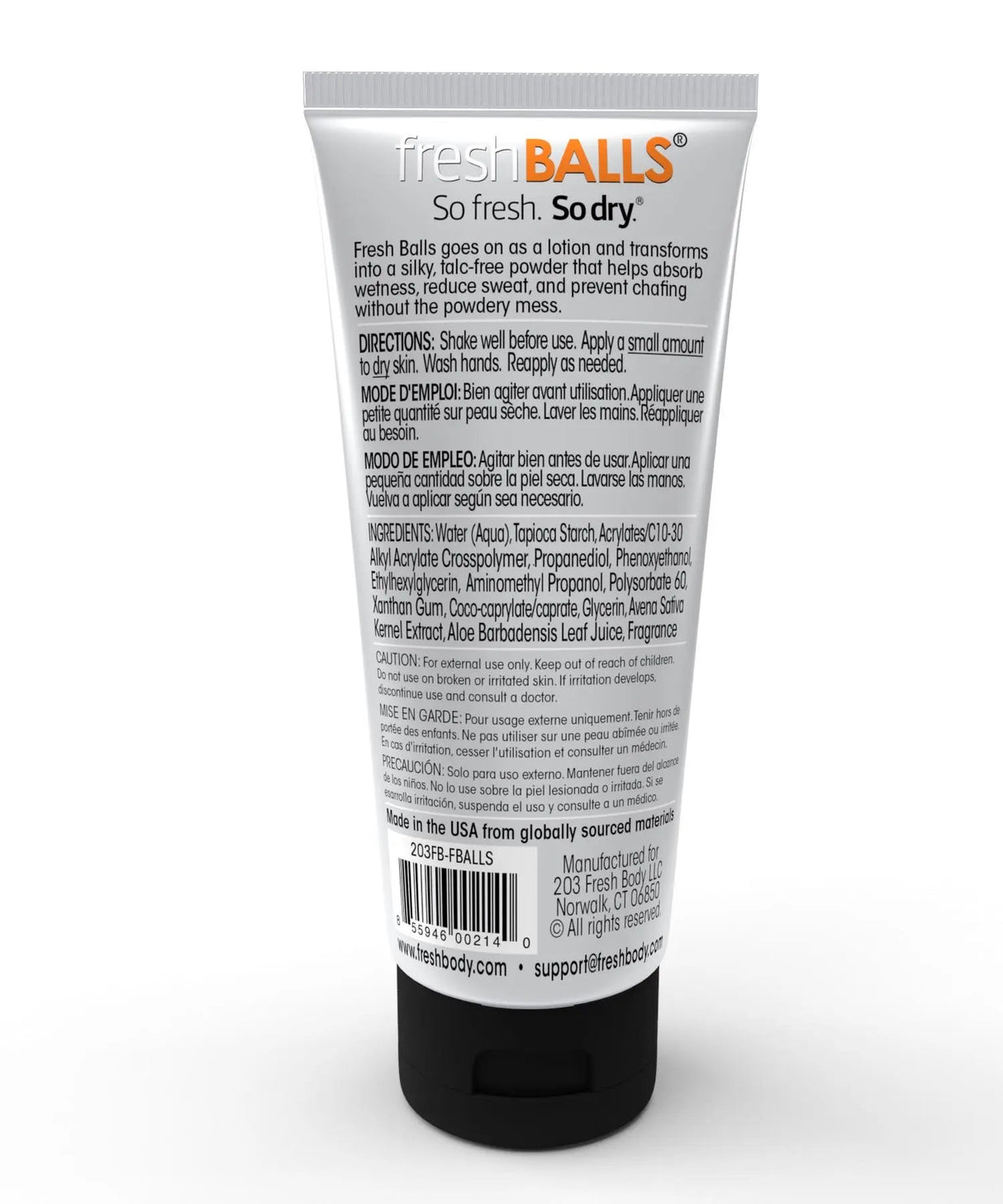 Fresh Balls 3.4oz Lotion - Magnadyne