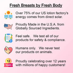 Fresh Breasts 3.4oz Lotion - Magnadyne