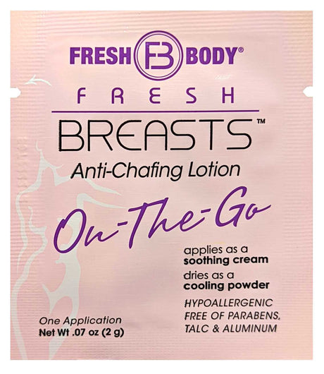 Fresh Breasts On-The-Go Lotion Packets (select quantity) - Magnadyne