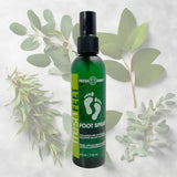 Fresh Feet Foot Spray with Eucalyptus, Spearmint & Tea Tree Oil - 4 oz Spray Bottle - Magnadyne