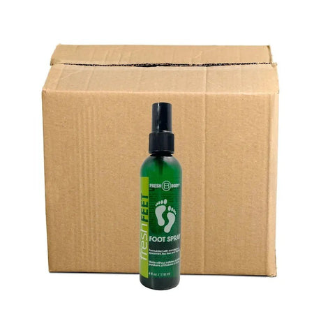 Fresh Feet Foot Spray with Eucalyptus, Spearmint & Tea Tree Oil - 4 oz Spray Bottle - Magnadyne