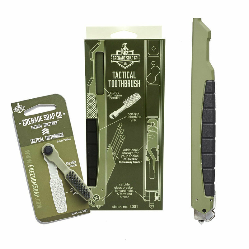 GRENADE SOAP CO TACTICAL TOOTHBRUSH - Magnadyne
